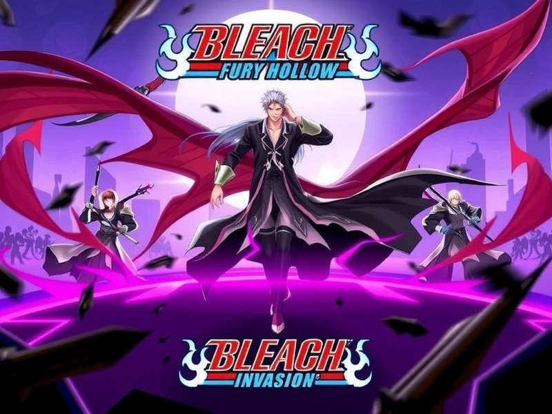 Bleach Fury Hollow Invasion Game Banner